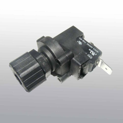 AIR SWITCH 2 WAY AQUAFLO 21AMP 2-way airswitch. An electrical switch with pneumatic control for use in conjunction with spa bellow button and spa tubing. This switch is commonly used in pool, spa and spa-bath applications for on/off switching of pumps, air-blowers and lights.