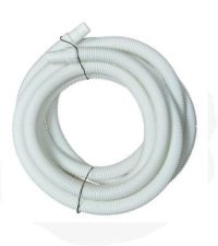 VACUMM HOSE <h1>POOL VACUUM HOSE (FLOATING HOSE) 3M/5M/10M/15M/20M</h1> Enhance your pool cleaning routine with our deluxe 38mm diameter Pool Vacuum Hose, designed for optimum convenience and efficiency. This hose is intended to be used in conjunction with a hi vac or 8-wheel sweeper, providing a comprehensive cleaning solution for all pool surfaces. The vacuum hose connects effortlessly to a pole and to a suction point on your pool, such as your skimmer, making pool maintenance a breeze. <h2><strong>Product Details:</strong></h2> <ul> <li><strong>Product Type:</strong> Pool Vacuum Hose (Floating Hose)</li> <li><strong>Dimensions:</strong> Available in 3M, 5M, 10M, 15M, 20M Lengths</li> <li><strong>Diameter:</strong> 38mm</li> </ul> <h2><strong>Key Features:</strong></h2> <ol> <li><strong>Superior Construction:</strong> Our Pool Vacuum Hose is crafted from durable, high-quality materials, capable of withstanding varying temperatures and providing long-lasting performance.</li> <li><strong>Versatility:</strong> This vacuum hose can be used with a hi vac or 8-wheel sweeper, making it an ideal accessory for all pool surfaces.</li> <li><strong>Efficient Cleaning:</strong> By connecting to a pole and a suction point in your pool, the hose aids in efficiently eliminating dirt and debris from your pool floor.</li> <li><strong>Multiple Length Options:</strong> Available in a variety of lengths, you can select the one that best suits the size of your pool.</li> </ol> <h2><strong>Usage Instructions:</strong></h2> <ol> <li>Connect one end of the vacuum hose to your vacuum head, which should be attached to a pole.</li> <li>Connect the other end of the hose to a suction point in your pool, such as your skimmer.</li> <li>Start your pool's filtration system to begin cleaning.</li> </ol> Please remember to always follow the manufacturer's instructions when using pool cleaning equipment.