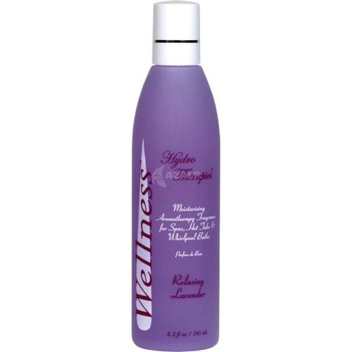 Wellness Hydrotherapies Relaxing Lavender <h1>WELLNESS HYDROTHERAPIES LAVENDER 237ML BIOGUARD</h1> <strong>Product Overview:</strong> Indulge in a serene spa experience with Wellness Hydrotherapies Lavender by BioGuard. This specially crafted aromatherapy blend is designed for spas, hot tubs, Jacuzzis, and whirlpool baths, offering a calming and luxurious lavender fragrance to elevate your relaxation and wellness routine. <strong>Key Features:</strong> <ol> <li><strong>Soothing Aromatherapy:</strong> The Relaxing Lavender scent is ideal for unwinding and rejuvenating your senses.</li> <li><strong>Spa-Safe Formula:</strong> Safe for all surfaces, it won’t cause harm to wood, fiberglass, acrylics, or plaster, and doesn’t affect plumbing or equipment.</li> <li><strong>Enhanced with Nutrients:</strong> Infused with vitamins, minerals, and natural extracts, it nurtures the skin while you soak.</li> <li><strong>Non-Oily and Residue-Free:</strong> Unlike oil-based products, it won’t clog filters or alter water chemistry, ensuring a clean and hassle-free spa experience.</li> <li><strong>Easy to Use:</strong> Just add a few capfuls to your spa or one capful to your bath for an immersive experience.</li> <li><strong>Content Size:</strong> Comes in a 237ml (approximately 245ml) bottle.</li> </ol>