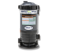 BADU Eco Wise Pool filters Header image <h1>POOL CARTRIDGE FILTER BADU®ECO WISE 4 WITH ELEMENT</h1> <div class="et_pb_text_inner"> <h2>Product Description:</h2> The BADU®Eco Wise 4 Cartridge Filter is part of the Eco Wise range of filters specially designed for the environmentally conscious pool or spa owner. Made from high-strength ABS material, this filter offers outstanding toughness and impact resistance. It's a strong, reliable, and easy-to-operate solution for maintaining water clarity and cleanliness. What sets the Eco Wise range apart is its commitment to sustainability. All BADU®Eco Wise filters are 100% recyclable, promoting an eco-friendly approach to pool and spa maintenance. The BADU®Eco Wise 4 model is designed to handle an average pool size of 85,000 liters and offers a flow rate of 16 m3/h at 350kPa. <h2>Product Features:</h2> <ul> <li><strong>Self-Drainage</strong>: This feature ensures all water is drained from the filter casing during cleaning, maintaining hygiene and ease of use.</li> <li><strong>High-Strength ABS Material</strong>: Known for its exceptional toughness and impact resistance, the ABS material guarantees durability and reliability.</li> <li><strong>100% Recyclable</strong>: BADU®Eco Wise filters are environmentally friendly, promoting a more sustainable approach to pool and spa maintenance.</li> <li><strong>12-Month Ex-Factory Warranty</strong>: Protects your purchase under normal operating conditions from the date of purchase.</li> </ul> The BADU®Eco Wise 4 Cartridge Filter delivers high performance while also adhering to sustainable practices, making it an ideal choice for those looking to maintain their pool or spa in an eco-friendly manner. </div> <div class="et_pb_row et_pb_row_5"> <div class="et_pb_column et_pb_column_4_4 et_pb_column_13 et_pb_css_mix_blend_mode_passthrough et-last-child"> <div class="et_pb_module et_pb_text et_pb_text_13 et_pb_text_align_left et_pb_bg_layout_light"></div> </div> </div> <div class="et_pb_row et_pb_row_6"> <div class="et_pb_column et_pb_column_4_4 et_pb_column_14 et_pb_css_mix_blend_mode_passthrough et-last-child"> <div class="et_pb_module et_pb_text et_pb_text_14 et_pb_text_align_left et_pb_bg_layout_light"> <div class="et_pb_text_inner"></div> </div> </div> </div>
