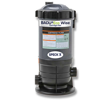 BADU Eco Wise Pool filters Header image <h1>POOL FILTER REPLACEMENT CARTRIDGE ELEMENT BADU®ECO WISE 3</h1> <div class="et_pb_row et_pb_row_5"> <div class="et_pb_column et_pb_column_4_4 et_pb_column_13 et_pb_css_mix_blend_mode_passthrough et-last-child"> <div class="et_pb_module et_pb_text et_pb_text_13 et_pb_text_align_left et_pb_bg_layout_light"> <h2>Product Description:</h2> The BADU®Eco Wise 3 Cartridge Filter Replacement Element is a part of the Eco Wise range of products designed with water conservation in mind. Manufactured from high-strength ABS material, renowned for its superb impact resistance and toughness, the Eco Wise filters ensure robust, reliable operation and ease of use. This replacement element is meant for the Eco Wise 3 model, capable of handling an average pool size of 62,000 liters. Its efficient design facilitates a flow rate of 11.3 m3/h at 350kPa. The Eco Wise range is completely recyclable, making it a smart choice for environmentally conscious consumers. The self-drainage feature of these filters ensures complete water drainage from the filter casing when cleaning, provided it's installed correctly. <h2>Product Features:</h2> <ul> <li>Self-Drainage: Drains all the water out of the filter casing when cleaning.</li> <li>High-strength ABS material: Ensures excellent impact resistance and toughness.</li> <li>100% Recyclable: Environmentally friendly option.</li> <li>12-Month Ex-Factory Warranty: Covers the filter from the date of purchase under normal operating conditions.</li> </ul>   </div> </div> </div> <div class="et_pb_row et_pb_row_6"> <div> <div class="et_pb_row et_pb_row_7"> <div class="et_pb_column et_pb_column_4_4 et_pb_column_15 et_pb_css_mix_blend_mode_passthrough et-last-child"> <div class="et_pb_module et_pb_text et_pb_text_15 et_pb_text_align_left et_pb_bg_layout_light"></div> </div> </div> </div> </div>