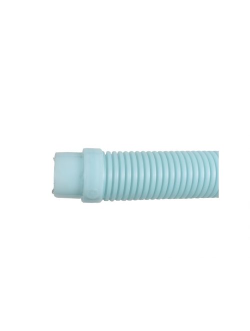 LEADER HOSE GREEN KK2 <h1>POOL CLEANER REPLACEMENT LEADER HOSE KREEPY KRAULY MEDIUM BLUE (TEAL) 600MM</h1> <h2>Description:</h2> Boost the performance of your pool cleaning system with the Kreepy Krauly Dominator Leader Hose. This medium blue (teal) hose, measuring 600mm in length, is expertly crafted to fit snugly onto the swivel head of the Kreepy Krauly Dominator pool cleaner. Its primary function is to guide and lead the cleaner through the pool water, ensuring an efficient and thorough clean every time. <h2>Features:</h2> <ul> <li><strong>Purpose and Function</strong>: Specially designed for the Kreepy Krauly Dominator pool cleaner, this leader hose helps the cleaner navigate through the pool water effortlessly.</li> <li><strong>Colour</strong>: Medium Blue (Teal) – a distinct color that is visible in pool water, ensuring easy monitoring of the cleaner's path.</li> <li><strong>Material</strong>: Made from flexible, yet robust materials designed to handle the dynamic movements of the pool cleaner and to withstand the pool's chemical conditions.</li> <li><strong>Length</strong>: 600 mm</li> <li><strong>Compatibility</strong>: Crafted to fit seamlessly onto the swivel head of the cleaner, ensuring a secure and efficient connection.</li> </ul>