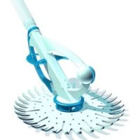 BULL SHARK <h2>KREEPY KRAULY BULLSHARK REPLACEMENT DISC (SUCTION SEAL)</h2> A single Kreepy Krauly Bull Shark suction disc. Width: 46cm in diameter Kreepy Krauly Bull Shark pool cleaner shares many of the design features of the most popular automatic suction side vacuum in history <ul> <li><strong>Silent Flapper: </strong> This sole operational moving part creates the kinetic energy that powers Kreepy Krauly Bull Shark around your pool. It is a simple and dependable propulsion system.</li> <li><strong>Patented seal design:</strong> With slots and curved “ﬁngers” navigate over and around pool obstacles for total coverage and uninterrupted performance.</li> <li><strong>Built-in bumper: </strong>ensures freedom of movement around steps, ladders and other obstacle<strong>s</strong></li> <li><strong>Durable parts:</strong> All parts are UV stable and chemical resistant for years of dependable service. Only one operational moving part, and only 8 parts in total</li> </ul>  