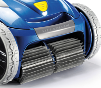 ZODIAC VX55 4WD VORTEX ROBOTIC POOL CLEANER WITH CADDY <h2>ZODIAC VX55 4WD VORTEX ROBOTIC POOL CLEANER WITH CADDY</h2> The Vortex-Pro VX55 4WD is a cut above the rest engineered to provide the ultimate pool cleaning experience. The VX55 4WD is equipped with the best technology the industry has to offer making pool cleaning easier ultra- efficient and fun! Description Zodiac provides an affordable and effective option for pool owners with its new robotic cleaner. Robotic cleaners work independently from the filter and pump and are driven by an electric motor inside the unit. They are self-contained, collecting dirt and debris in a bag or cartridge within the cleaner Spot clean with the kinetic remote control Take control of the VX55 4WD with the super responsive kinetic remote. This remote is the best in the industry and lets you drive the cleaner to where it is needed, or just have fun!. Widest selection of cleaning settings and options Cleans the floor, walls and water line. The VX55 4WD eBox comes equipped with a programmable 7 day timer, cleaning intensity settings, filter full indicator and various error indicators. You can even select from various common pool shape settings (eg. kidney) to make cleaning of your pool more efficient. Does not lose suction power, even when cleaner is full of debris The patented Vortex Vacuum Technology enables the VX55 4WD to capture large debris such as gumnuts, twigs and eucalyptus leaves while ensuring constant suction power throughout the cleaning cycle. Inbuilt intelligence for optimal cleaning The ActivMotion sensor allows the cleaner to automatically sense its position in the pool and adapt its path for optimized cleaning while reducing cord tangling. Large and easy to clean filter canister Never touch debris again thanks to the easy access and hygienic design of the filter canister. Clean and remove debris in a matter of minutes with minimum fuss. Energy Efficient 150 Watts/Hour energy consumption (less than a LCD TV) <strong>3 Year Manufacturing Defects warranty</strong> WATCH THE VIDEO <a href="https://youtu.be/RWQPvAIY7D4">https://youtu.be/RWQPvAIY7D4</a>