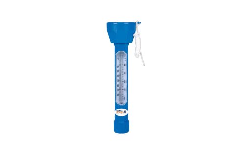 combo sink float thermometer <h1>POOL THERMOMETER SPECK COMBO SINK/FLOAT DELUXE</h1> <div class="ProductInfo_description__G2aUk "> <h2><strong>Product Description:</strong></h2> For convenient and accurate monitoring of your pool or spa water temperature, the Speck Pumps Combo Sink & Float Thermometer is an ideal choice. This versatile thermometer can function as both a sinking and a floating thermometer, providing flexibility based on your needs. The thermometer showcases a large, clear display, depicting the temperature in both Fahrenheit and Celsius degrees, offering readability from any angle. Constructed with a robust and shatter-resistant body, this thermometer can withstand UV rays, chlorine, salt water, and other environmental elements. The Speck Pumps Combo Sink & Float Thermometer is an essential accessory for every pool or spa owner who aims to maintain an optimal water temperature for comfort and safety. <h2><strong>Product Details:</strong></h2> <ul> <li><strong>Product Type:</strong> Pool Thermometer</li> <li><strong>Design:</strong> Combo Sink/Float</li> <li><strong>Material:</strong> Shatter-resistant casing</li> <li><strong>Use:</strong> Measures pool water temperature</li> </ul> <h2><strong>Key Features:</strong></h2> <ol> <li><strong>Versatile Design:</strong> Functions as both a sinking and floating thermometer.</li> <li><strong>Dual Temperature Readings:</strong> Provides temperature readings in both Fahrenheit and Celsius.</li> <li><strong>Durable Construction:</strong> Made with a shatter-resistant casing for long-lasting use, capable of resisting UV rays, chlorine, and salt water.</li> <li><strong>Large, Clear Display:</strong> Easy to read from any angle.</li> </ol> <h2><strong>What’s in the box:</strong></h2> <ol> <li>Speck Pumps Combination Sink or Floating Thermometer</li> </ol> </div>