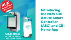images <h1 class="product_title entry-title">POOL TIME SWITCH WIFI CBI ASC ASTUTE SMART CONTROLLER</h1> <div class="woocommerce-product-details__short-description"> The CBI Astute Smart Controller can be used to remotely control your pool pump and other household appliance. The CBI Astute Smart Controller is an energy monitoring, scheduling and control device. The CBI Home App allows the user to configure the devices connected to react to time, current, voltage and power. Features • Wi-Fi enabled (2.4 GHz only) • Compact size • Energy monitoring • Energy control • Application controlled (CBI Home App) • Custom automation • Multiple ON / OFF programs • Manual bypass with ON / OFF switch • Scheduling functionality - day / week / hour / minute • Service life: 20 000 operations at full load • Protective sealable cover • Switched Live contact reduces wiring • Dual mount: CBI Mini Rail or DIN rail • No hub required Requirements • 2.4 GHz Wi-Fi with an internet connection • Tablet or Smartphone Approvals • SANS 60730-2-7 • ICASA </div>