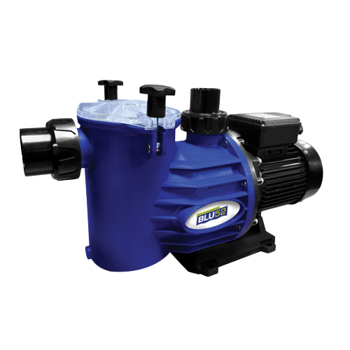 POOL PUMP AND MOTOR BLU52 SUNFLO 2 0.75KW <h1>POOL PUMP AND MOTOR BLU52 SUNFLO 2 0.75KW</h1> <h2><strong>Overview:</strong></h2> The BLU52 SUNFLO 2, a 0.75 kW swimming pool pump, is not just a piece of equipment but a testament to innovation and precision engineering. Constructed with the finest materials and leveraging advanced technology, this pump promises efficiency and reliability. It's not just about having a pool; it's about having the best pool experience, and BLU52 SUNFLO 2 promises just that. <h2><strong>Features:</strong></h2> <ol> <li><strong>Silent Operation</strong>: The pump operates at minimal noise levels due to its robust construction, ensuring a tranquil environment around your pool.</li> <li><strong>Dependable and Local</strong>: Proudly manufactured to be tailored for South African conditions, promising reliability and optimal performance.</li> <li><strong>Safety First</strong>: Boasts complete electrical separation between the motor and pump body to ensure user safety.</li> <li><strong>Power Efficiency</strong>: Designed to reduce costs via optimized energy consumption and enhanced water flow.</li> <li><strong>Easy Maintenance</strong>: <ul> <li><strong>Quick Access Lid</strong>: No more fumbling; the pump lid opens easily.</li> <li><strong>Oversized Basket</strong>: A larger basket design makes cleaning a breeze.</li> </ul> </li> <li><strong>Convenient Installation</strong>: The package includes barrel unions, ensuring an effortless fitment.</li> <li><strong>Durability</strong>: <ul> <li><strong>Stainless Steel Shaft</strong>: Comes equipped with a 3/4 composite stainless steel shaft.</li> <li><strong>Ceramic Seal</strong>: Features a 6-bar ceramic shaft seal.</li> <li><strong>Thermoplastic Body</strong>: Resilient and built to last.</li> </ul> </li> <li><strong>Self-Resetting Motor</strong>: The motor is equipped with a self-resetting thermal overload, ensuring protection from potential overheating issues.</li> </ol> <h2>Product Specifications:</h2> <table> <thead> <tr> <th><strong>Specification</strong></th> <th><strong>Detail</strong></th> </tr> </thead> <tbody> <tr> <td><strong>Capacity</strong></td> <td>Suitable for pools up to 60,000 litres</td> </tr> <tr> <td><strong>Optimal Filter</strong></td> <td>Paired best with a 3-bag sand filter</td> </tr> <tr> <td><strong>Voltage</strong></td> <td>230V 71F</td> </tr> <tr> <td><strong>Power Consumption</strong></td> <td>0.75kW</td> </tr> <tr> <td><strong>Included Unions</strong></td> <td>50 mm</td> </tr> </tbody> </table> <h2><strong>Applications:</strong></h2> The BLU52 SUNFLO 2 Swimming Pool Pump 0.75kW is ideally designed for: <ul> <li><strong>Residential Use</strong>: Exclusively tailored for residential swimming pools and spas.</li> <li><strong>In-Ground Pools</strong>: Enjoy efficient water circulation in your built-in pool.</li> <li><strong>Above-Ground Pools</strong>: Perfectly compatible, ensuring a refreshing swim every time.</li> <li><strong>Leisure Spas</strong>: Elevate your spa experience with optimal water flow.</li> <li><strong>Solar Pool Heating</strong>: A perfect companion to circulate water for your solar-heated pools.</li> <li><strong>Water Features</strong>: Enhance the beauty of your water installations with efficient circulation.</li> </ul> <h2><strong>Box Contains:</strong></h2> <ol> <li>BLU52 SUNFLO 2 Swimming Pool Pump 0.75kW</li> </ol> If you are on the hunt for a robust, efficient, and reliable pool pump, look no further than the BLU52 SUNFLO 2 0.75kW. Your pool deserves the best, and this pump delivers on that promise. <em><strong><span style="color: #000000;">HAVE A LOOK AT THE NEW AQUAMAX S RANGE OF COMPETING RANGE OF POOL PUMPS  </span></strong></em> https://www.onlinepoolstore.co.za/product/pool-pump-and-motor-0-75kw-aquamax-s/