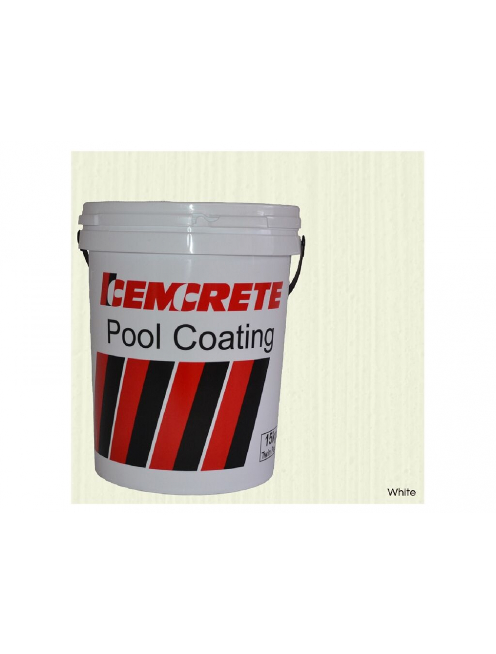 POOL COATING CEMCRETE 15KG WHITE - Image 2