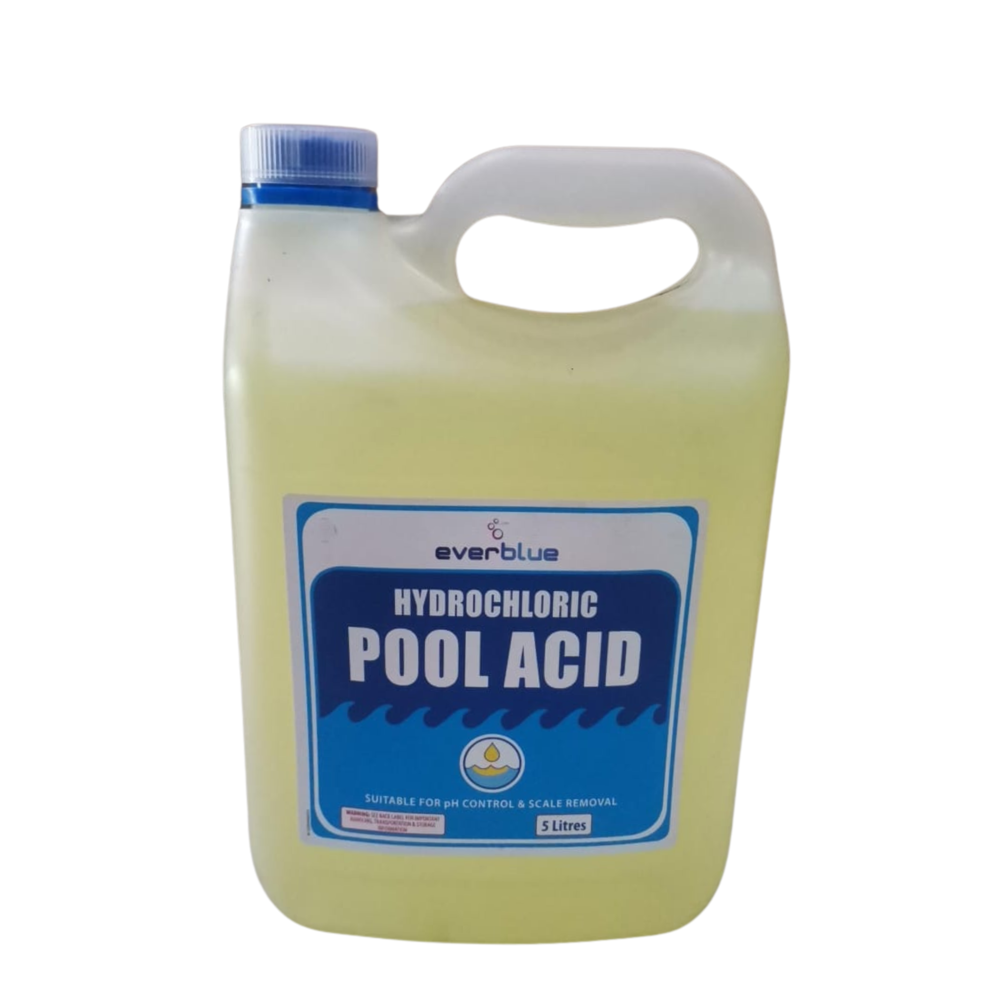 POOL ACID HYDROCHLORIC EVERBLUE (PH REDUCER) 5LT - PPS Online