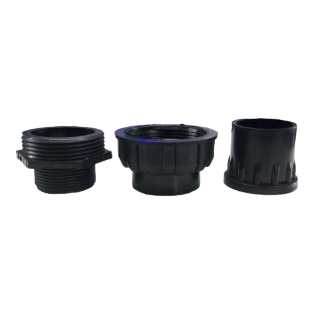 Pvc Union Filter POOL FITTING PVC UNION 50mm 3 WAY 1 1/2″MALE THREAD ULTRAZAP - PPS Online