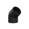 PVC FITTING BEND/ELBOW 110mmX45deg UPVC GREY H/DUTY (KOI POND)