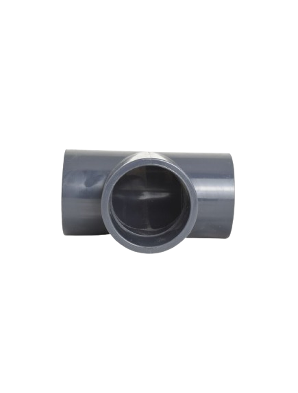 PVC FITTING TEE 63mm UPVC GREY H/DUTY - Image 3