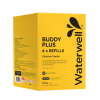 4 PACK REFILL BUDDY PLUS  POOL FLOATER 5 IN 1 WATERWELL
