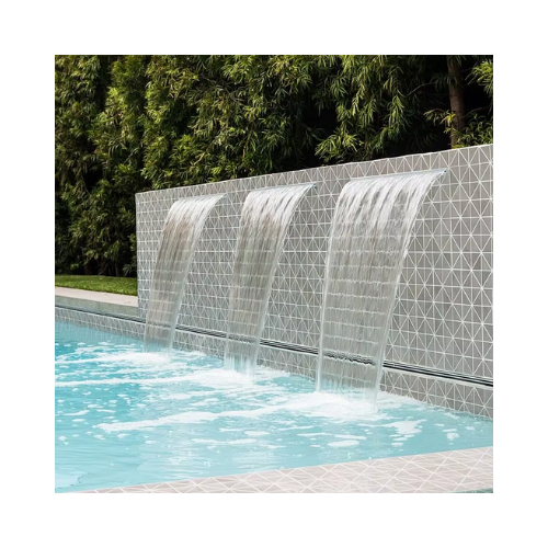 POOL WATER FEATURE LETTERBOX STYLE STAINLESS STEEL (450mm) - Image 6