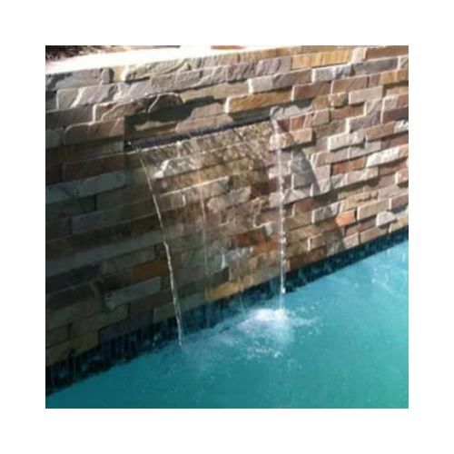 POOL WATER FEATURE LETTERBOX STYLE STAINLESS STEEL (450mm) - Image 5