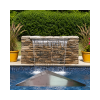POOL WATER FEATURE LETTERBOX STYLE STAINLESS STEEL (1000mm)